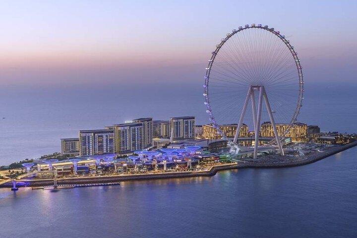 Ain Dubaï Grande Roue Tour avec Vues sur l'horizon