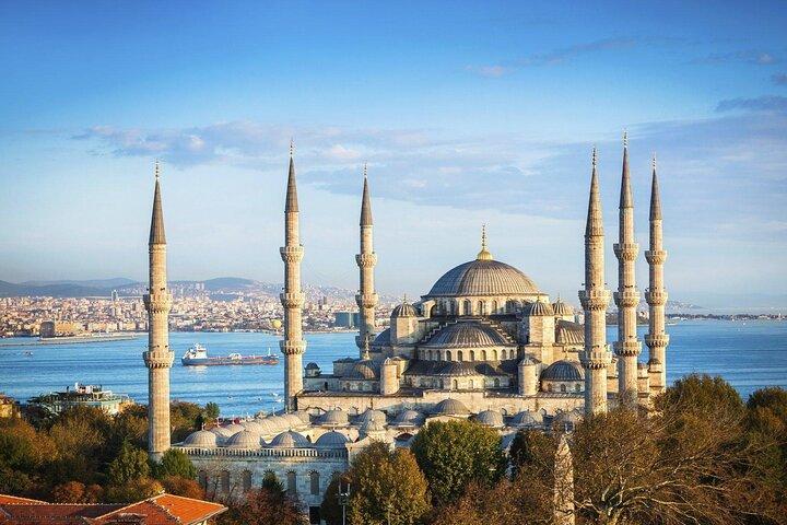 イスタンブール旧市街ツアーアヤソフィア、ブルーモスク、バザール