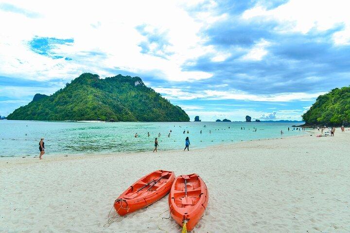 Krabi Phi Phi Early Bird och 4 öar Motorbåtstur