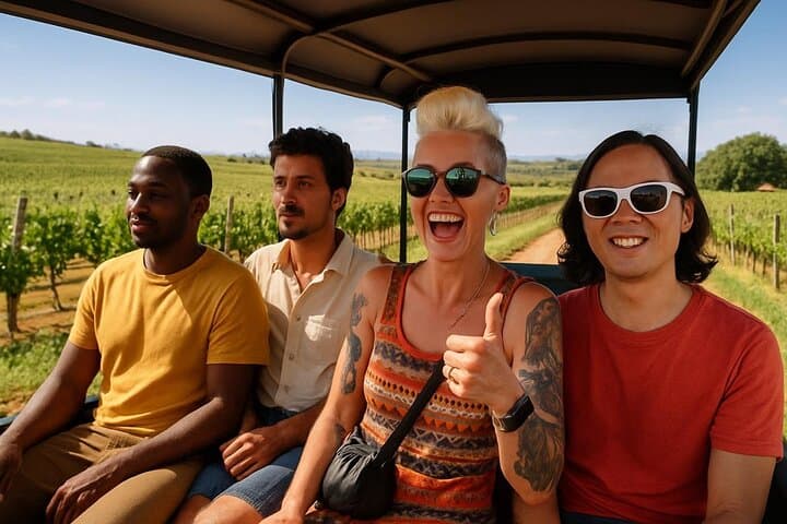 Stellenbosch Wine Hop-on Hop-off Tractor Tour from Cape Town