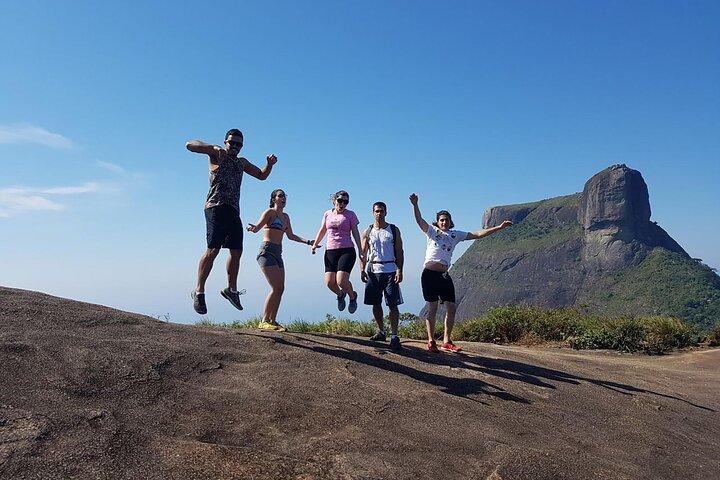 Pedra Bonita Trail mit Blick auf Rio DE Janeiro