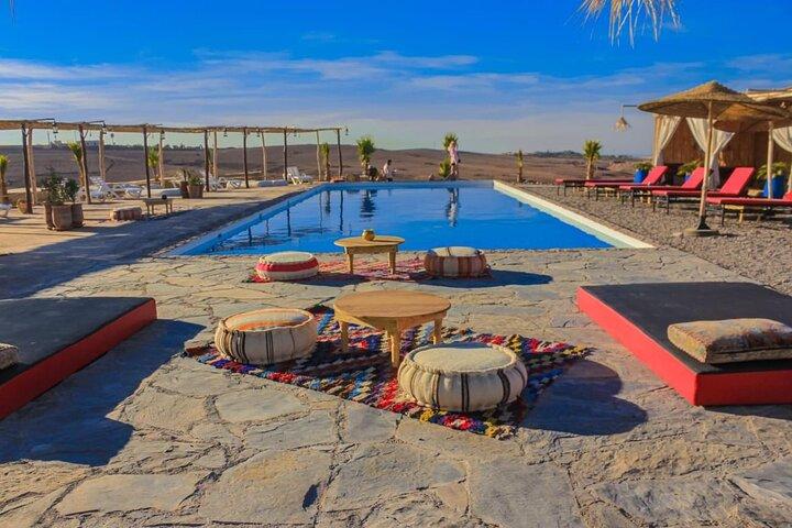 Marrakech Pakke Hot Air Balloon Ride og Agafay Dinner Show