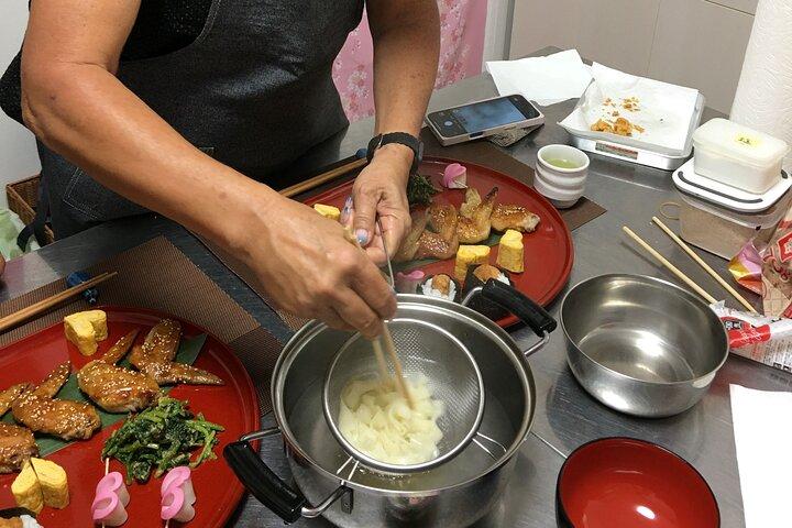 おばあちゃんと抹茶会 名古屋の郷土料理教室