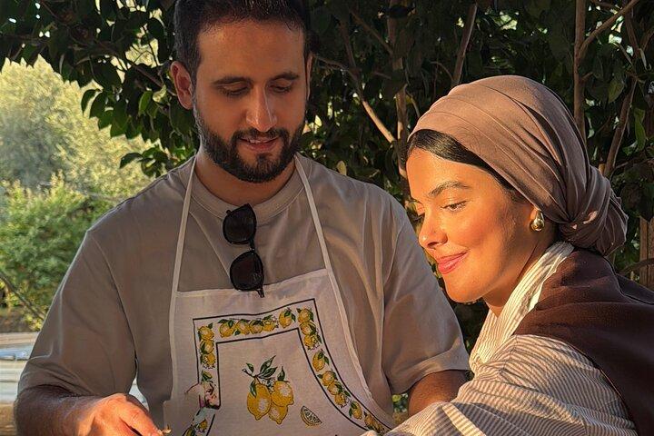 Clase de cocina en Sorrento