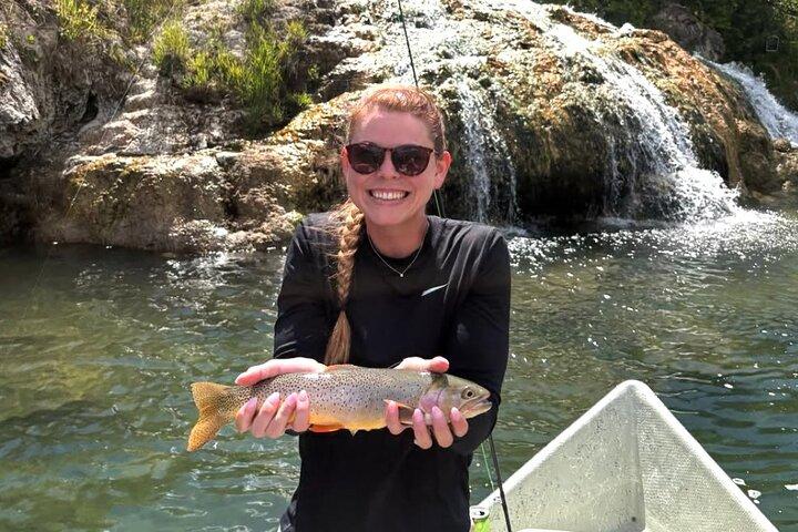 Halvdags guide fly fisketur fra Jackson Hole
