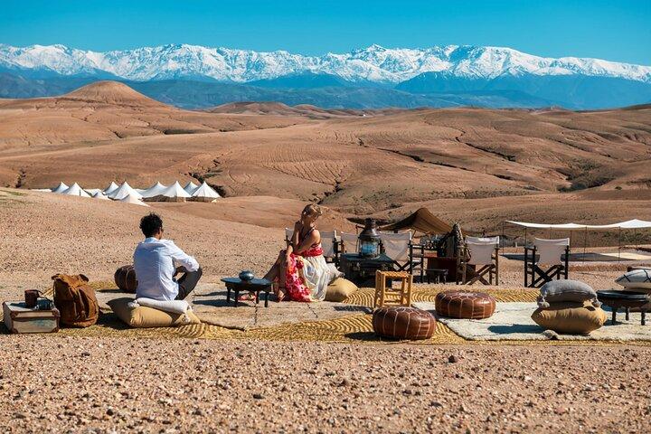 Agafay Desert All In One Quad Biking Camel Ride and Dinner Show