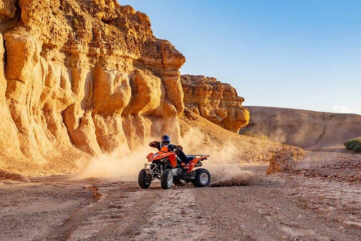 Agafay Desert All In One Quad Biking Camel Ride and Dinner Show