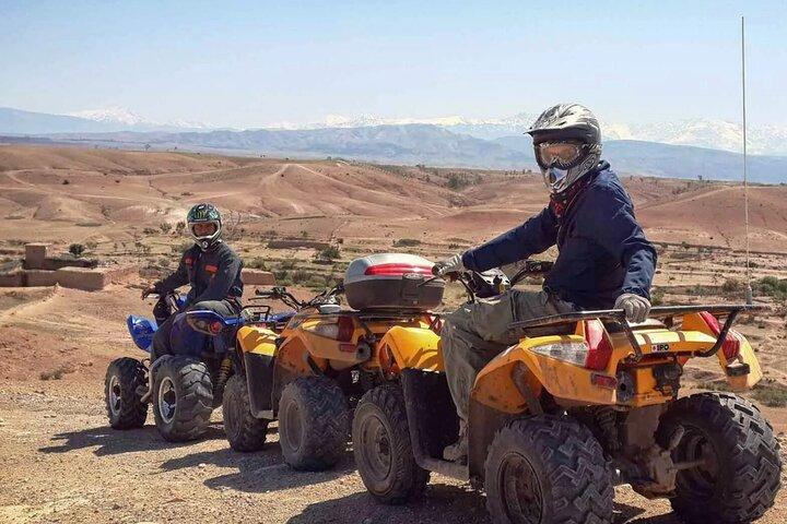 Agafay Desert All In One Quad Biking Camel Ride and Dinner Show