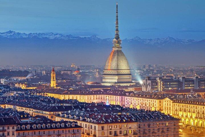 Turin Nachttour mit offenem Bus