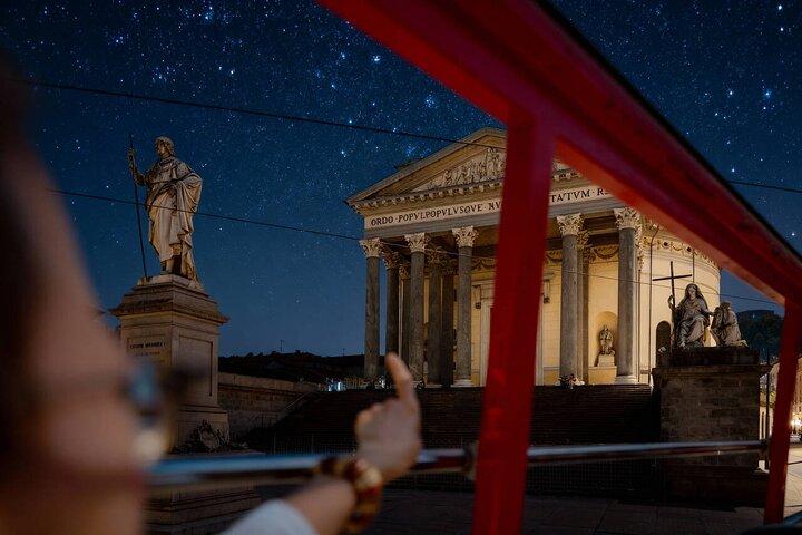 Turin Nachttour mit offenem Bus