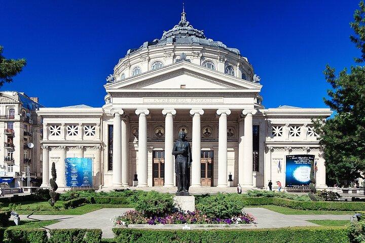 Bukarest historisk mattur i gamla centrum