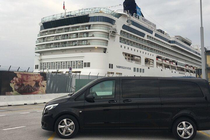 Transport privé de Venise à Vérone ou de Vérone à Venise.