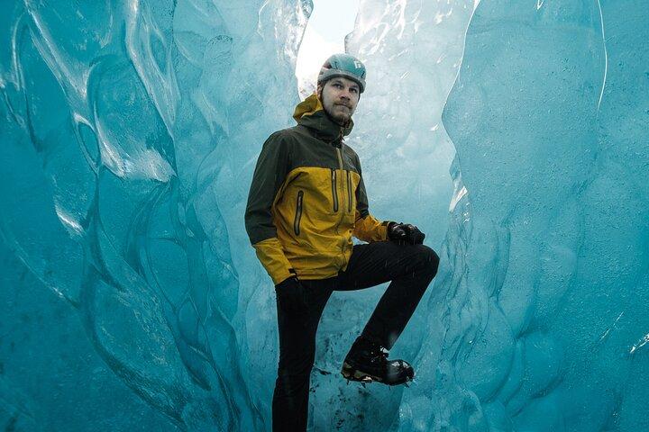 Visite originale de la grotte de glace dans la lagune du glacier Jökulsárlón