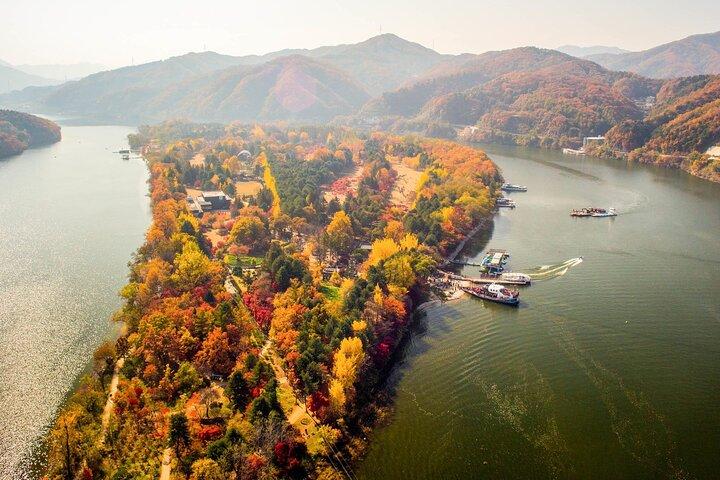 Nami Island and Rail Bike Day Trip saindo de Seul