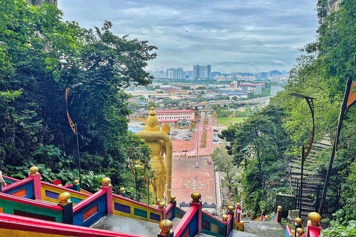 Kuala Lumpur Suburbs Batu Caves Halbtagestour