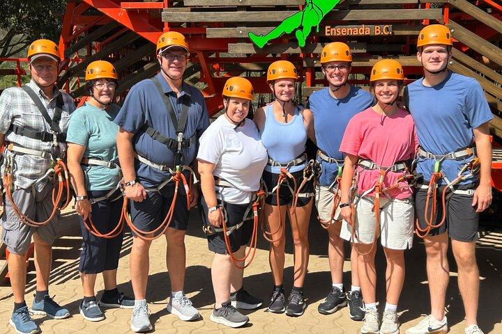 Experiência de Canopy Tour e High Ropes Course em Ensenada