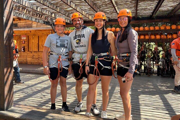 Experiência de Canopy Tour e High Ropes Course em Ensenada