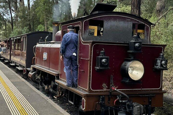 Privat Puffing Billy Ångtåg och Healesville Sanctuary Tours