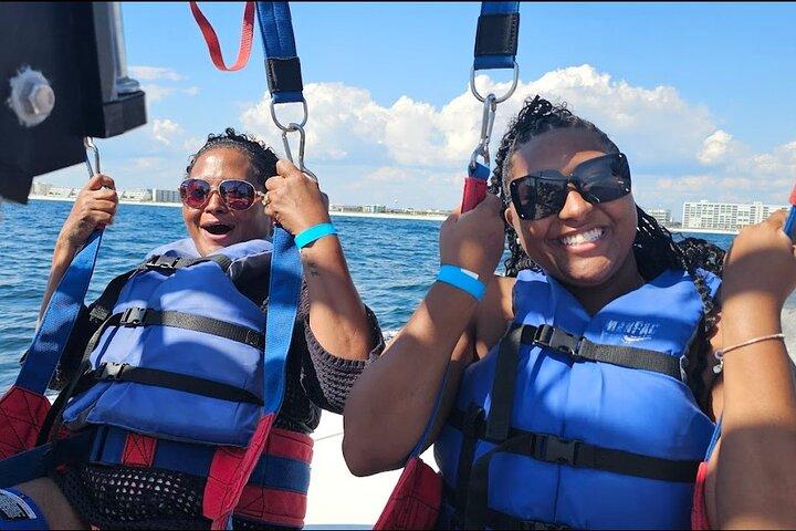 Destin X Parasailing - Saindo de Destin Harbor