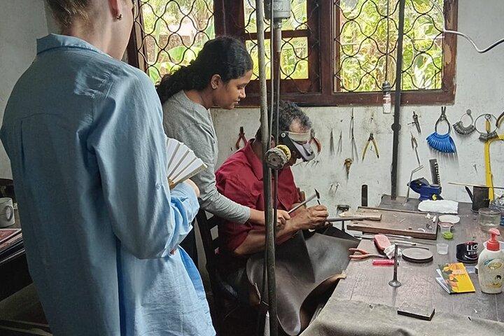 Hands-On Silver Jewelry Making Workshop from Galle