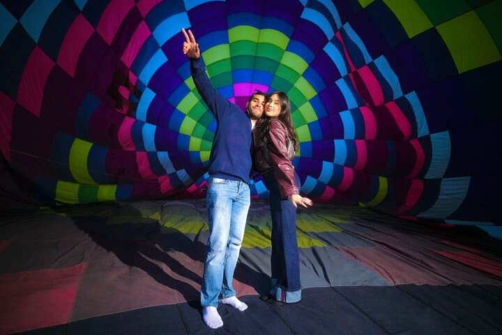 CDMX : Balloon Flight + Cave Breakfast + Round Trip