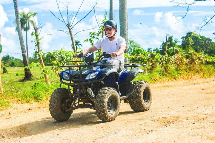 Puerto PLata Buggy & ATV Tour: lagune, spiaggia e prelievo gratuito