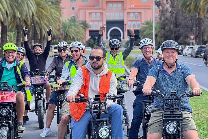 Marrakech E Bike privat mat tur