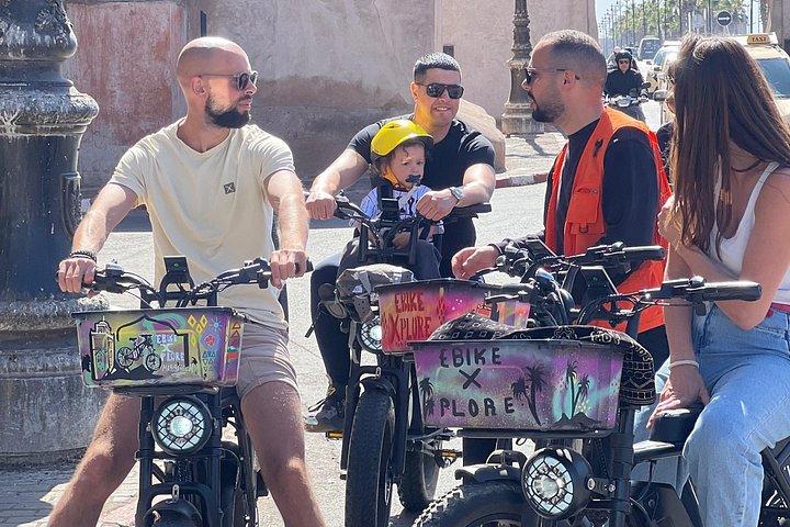 Marrakech E Bike privat mat tur