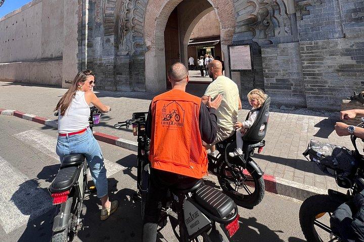Marrakech E Bike privat mat tur