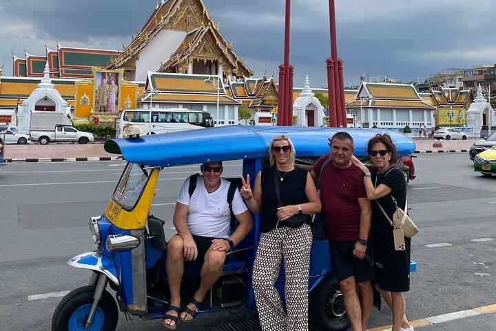 Bangkok : Tour por el Templo y Tuk Tuk