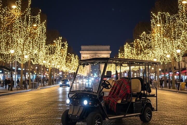 Private Paris Golf Cart City Tour: Eiffel Tower & Hidden Gems
