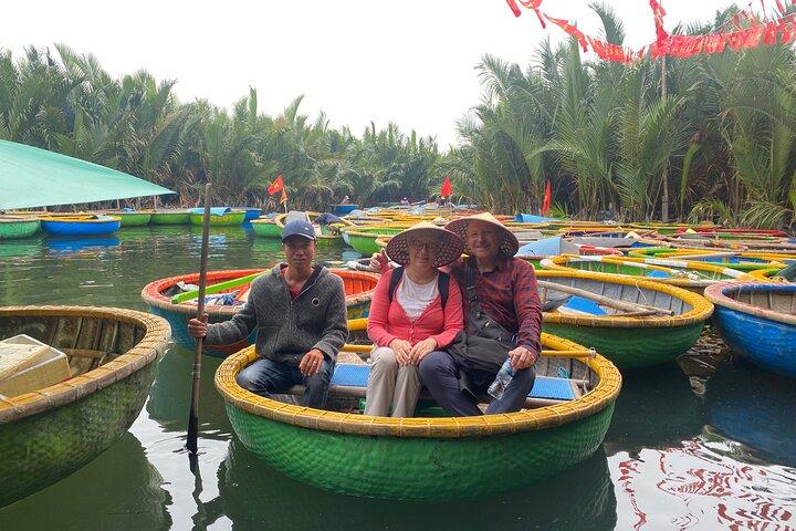 Cavalgada de água Buffalo e Barco de cesta Hoi An Tour de bicicleta privada
