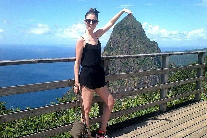 Wandel- en modderbad met watervaltour in Soufriere Saint Lucia