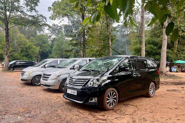 Tekos internationale lufthavn (KTI) til Siem Reap Taxi Transfer