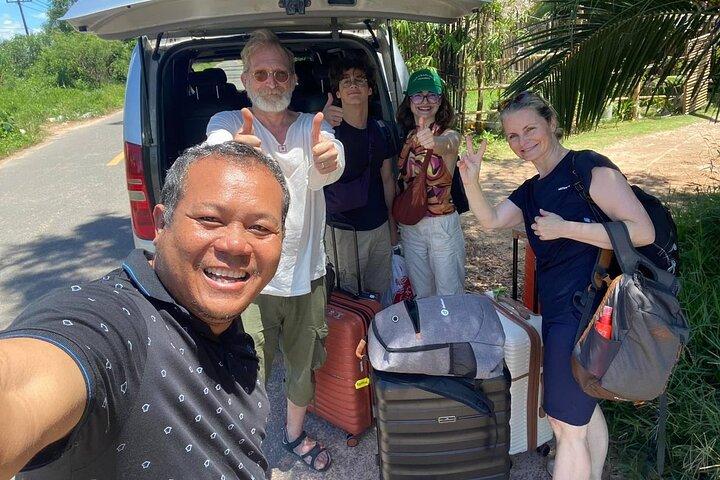 Tekos internationale lufthavn (KTI) til Siem Reap Taxi Transfer