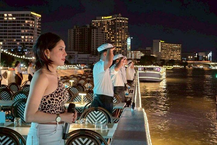 Noah Chao Phraya Buffet Dinner Bangkok Cruzeiro de Iconsiam