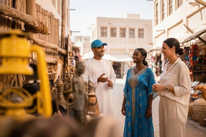 Dubai: Old Town, Souks, Street Food, Guided Tour & Abra Ride