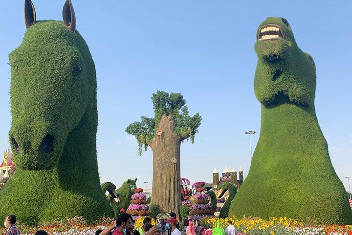 Aldea Global Miracle Garden con Transporte desde Fujairah