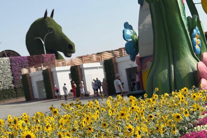 Aldea Global Miracle Garden con Transporte desde Fujairah