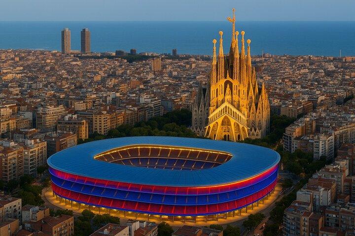 Barcelona Private Experience Premium wedstrijd en Gaudi Tour