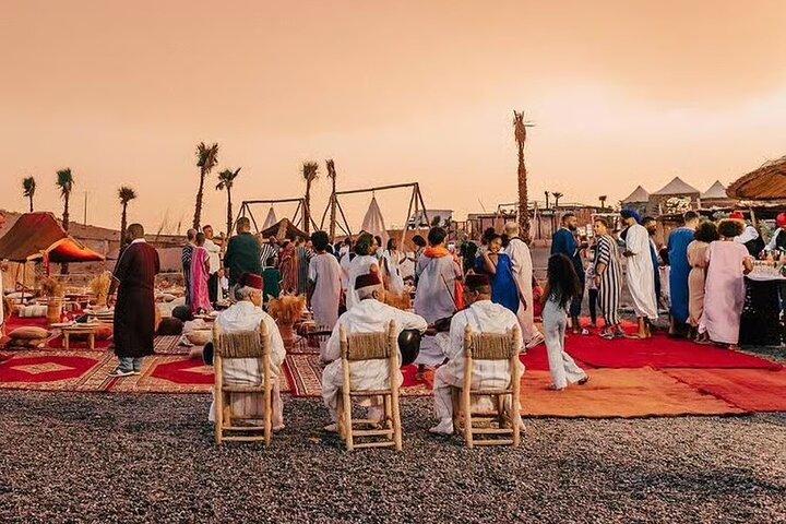 DINNER SHOW : Desert Agafay With Transfer From Marrakesh