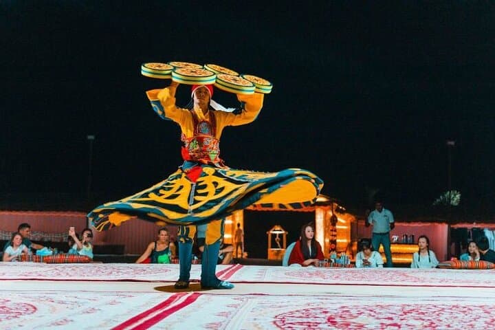 Vip Desert Safari Dubai with Camel Riding BBQ Dinner & Live Shows