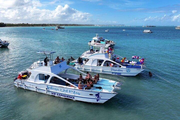 Fiesta en Crucero Privado con Bebidas y Snorkeling en Punta Cana