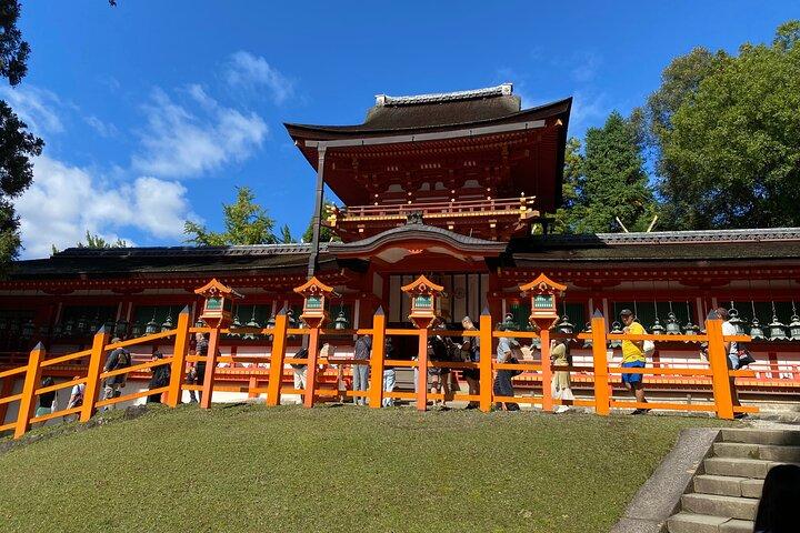 Nara Begeleide tour met privéauto vanuit Kyoto