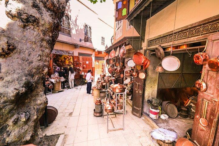 Marrakech Souks & Koranic School Walking Tour with Local Guide