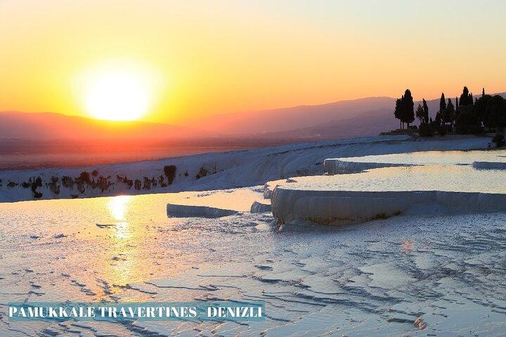 Dagtur - Pamukkale, Travertiner og Hierapolis-tur fra Kusadasi