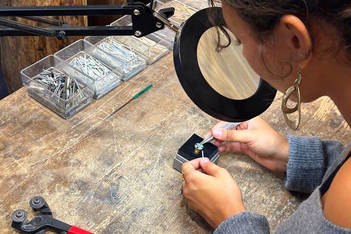 Micromosaic Jewelry Workshop in Rome, Italy