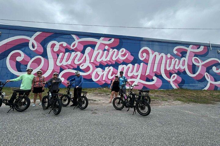 E-Bike Guided Tour do centro de St Pete: Sights & Murals