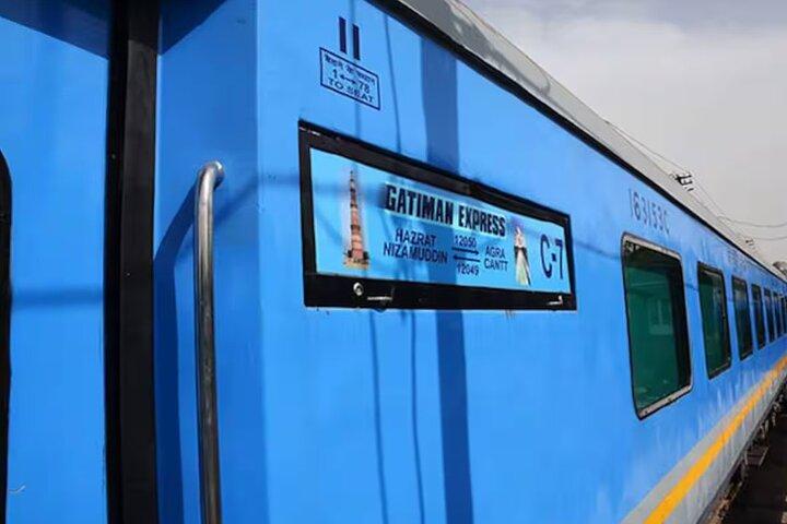 Samma dag Taj Mahal Tour med Gatimaan Express Train