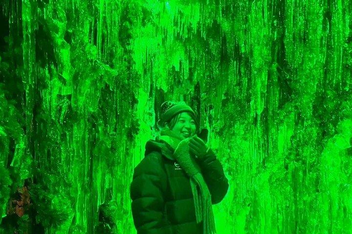 Hokkaido│Skotsusjöns ismuseum Hyotofestivalen med buss